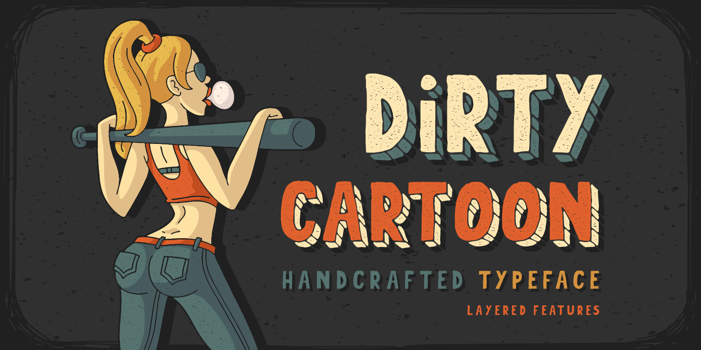 Dirty Cartoon download for free and install for your website or